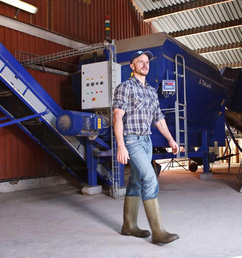 Automation for feed efficiency DeLaval