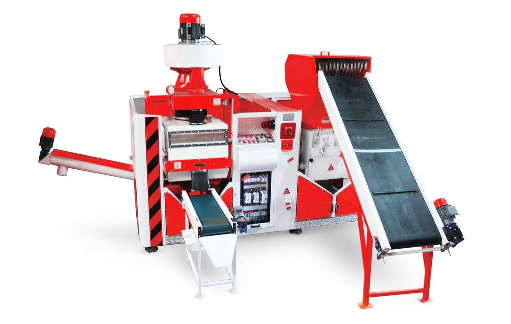 E-Waste Crushing and Separation Machine (Small Capacity) On this step, we just crush board side of