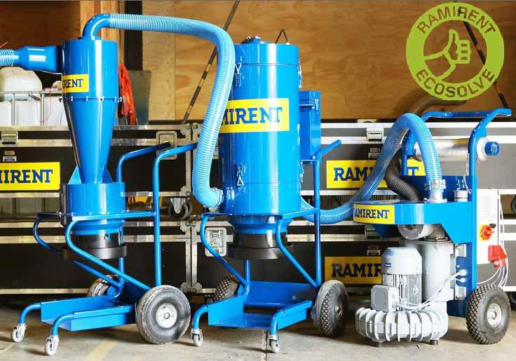 Strong Central Vacuum Cleaning System Extra powerful centralized vacuum cleaning system for building sites Better performance and suction power Easy to