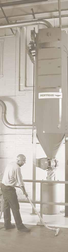 ENGINEERED VACUUM SYSTEMS FOR INDUSTRIAL APPLICATIONS Anchored in tradition, the Hoffman & Lamson Engineered Vacuum System line-up continues a century long commitment to providing customers with