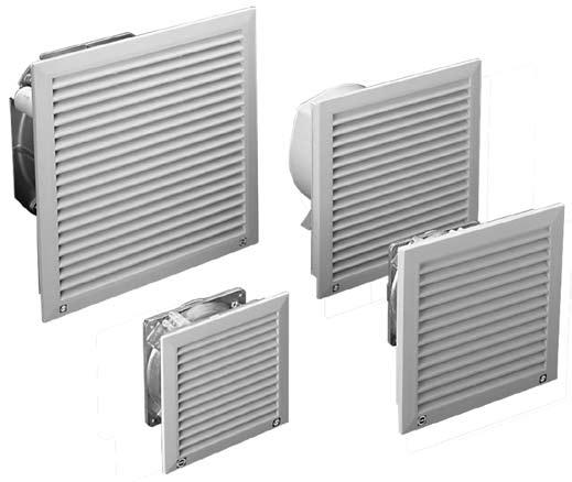 Filter Fan Packages Fans, Blowers, Louvers, and Vents MCLY Industry Standards UL Component Recognized, UL File Number SF165154 CSA Certified (fan only) CE Installation Fan Package should be mounted
