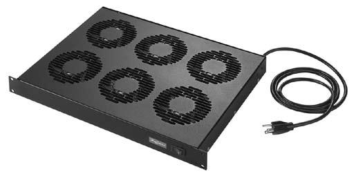 19 Inch Rack Mount Fan Tray Fans, Blowers, Louvers, and Vents EC1 Application Fan trays enhance natural convection airflow within the cabinet when installed with other 19-in. rack mount equipment.