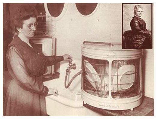 It was much later, in 1924, when William Howard Livens (UK) invented a small dishwasher that was actually suitable for domestic use.