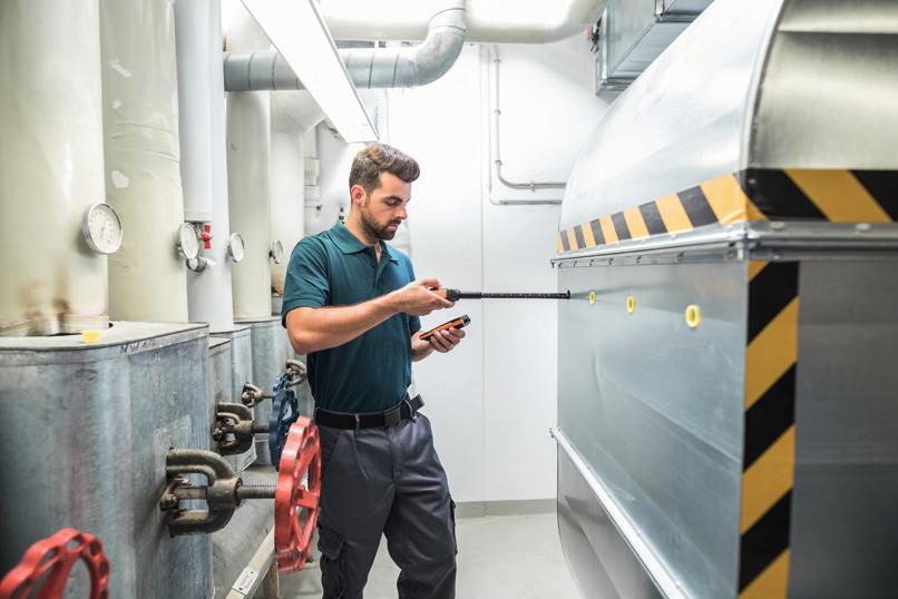 Efficient adjustment of heating systems As well as smart measuring instruments for flue gas analysis, Testo can also provide you with smart measuring instruments for determining the