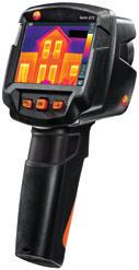 Clamp meter testo 770-3 testo Smart Probes App testo Thermography App Comfortable working even in tight spaces, thanks to completely retractable pincer arm Easy performance measurement TRMS for
