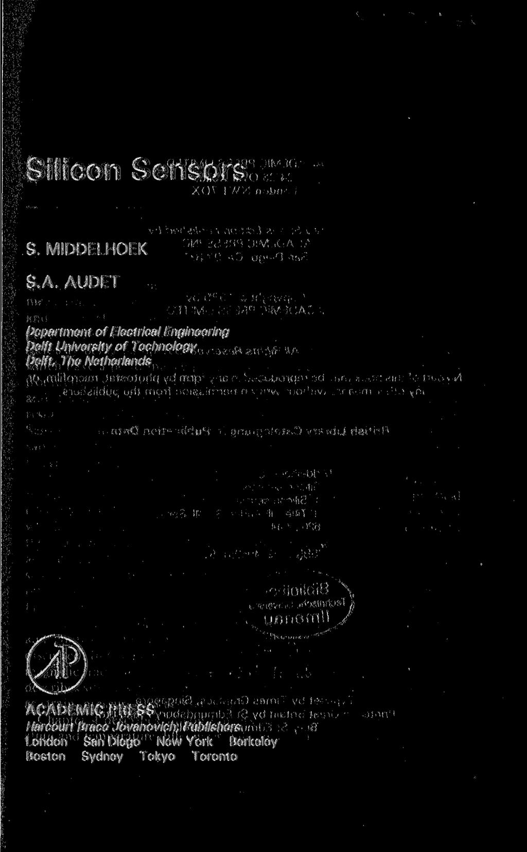 Silicon Sensors S. MIDDELHOEK S.A.