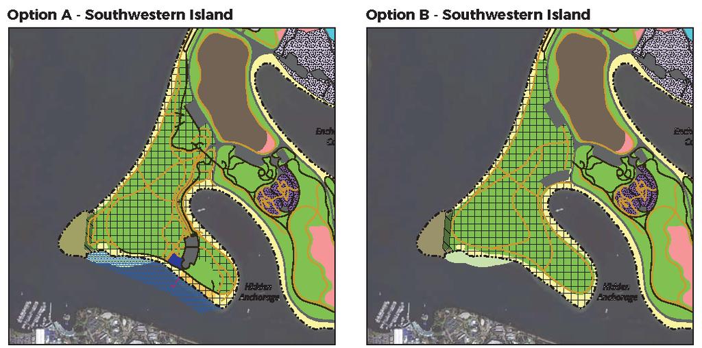Proposed Options Fiesta Island