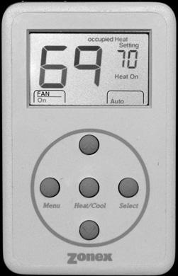 ModStat / MODS2 THERMOSTATS DESCRIPTION The LCD ModStat is available for the ZonexCommander (Plus) DDC control system. It is also utilized with the System 2000 GEN II product.