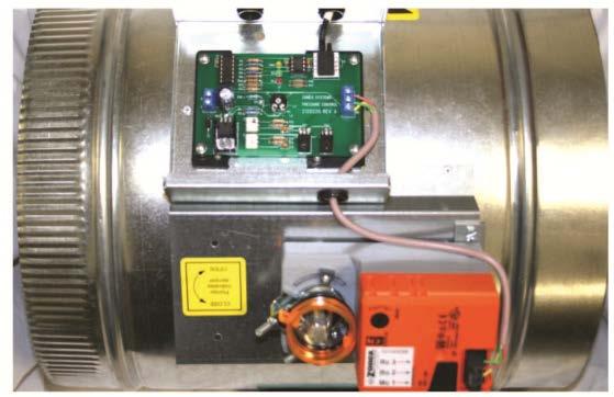 BYPASS DAMPER WITH INTEGRATED PRESSURE CONTROL Bypass Damper with Integrated Pressure Control is used to control bypass operations.