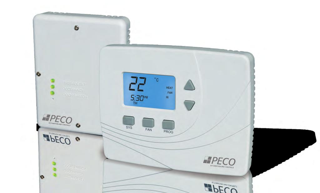 Wireless TW205 is a non-programmable wireless thermostat-transmitter with a blue, backlight LCD display that interfaces with RW205 wireless receiver.