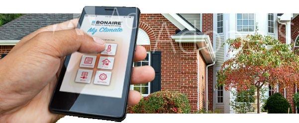MyClimate WI FI The latest technology in appliance control Bonaire Zoning.