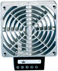 HVL 031 (with fan) Operating Voltage The compact high-performance fan heater prevents formation of condensation in control or switch systems and provides an evenly distributed interior air