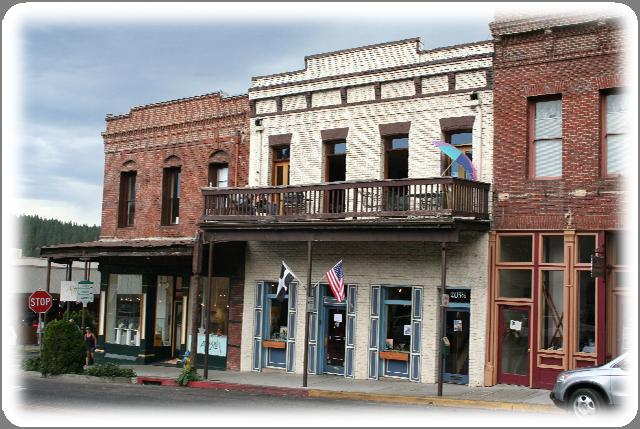 Row of two-story brick storefronts facing W. Main Street 3.2 HISTORIC SIGNIFICANCE Downtown Grass Valley has been the center of commerce and trade in Grass Valley for the past 160 years.