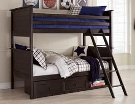 Urban inspired contemporary silhouette with unique footboard storage option Cases feature overlay framed drawer fronts and horizontal side frame detail Round metal knobs