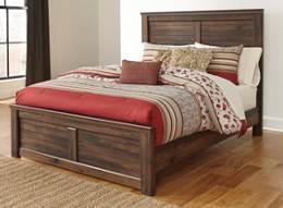 USB charger located on back of night stand top Headboard legs have 4 height options to accommodate various mattresses Media chest has shelf that can be replaced with LED fireplace insert Poster bed