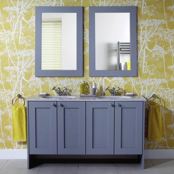 The bold shaker design of Harrow is well suited to a painted finish with its deep inside profile