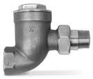 available: 1 2" NPT and BSPT Angle, Vertical 1 2" NPT Swivel 4" NPT and BSPT Angle, Vertical 1" NPT and BSPT Angle Replaceable