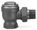 Resistant to moderate water hammer and chemical attack Maximum operating pressure 25 psig (1.