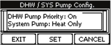 Setpoint Location Options: Supply* Header Outdoor Reset Options: Enabled* Disabled (see Note on Page 73) From Main Menu (Figure 7.