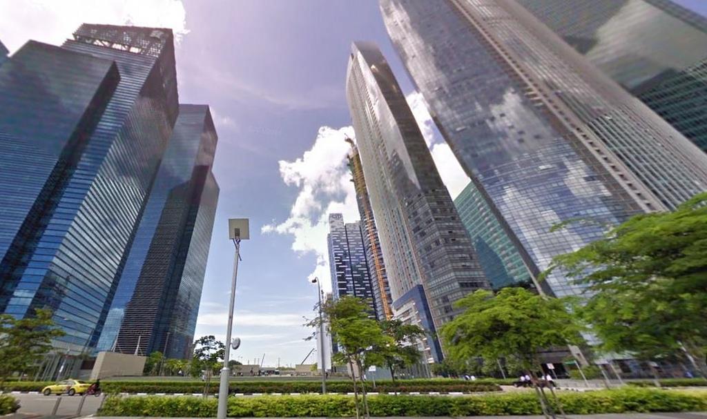 Street view point 1 : The Dense and Compactness of the Buildings The tall buildings are close to one another