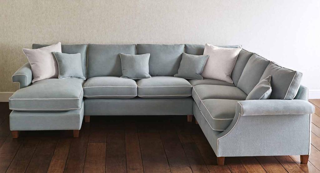 GRAPHICA Graphica sofas are available in grand, large & medium sizing. A matching chair and large or small stool are also available.