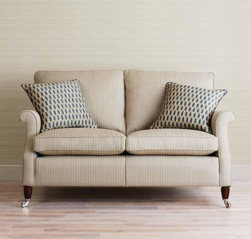 GRAND SOFA depth 104cm HARRY A timeless design of elegant proportions and small to medium stature, Harry is well suited to town or country houses.