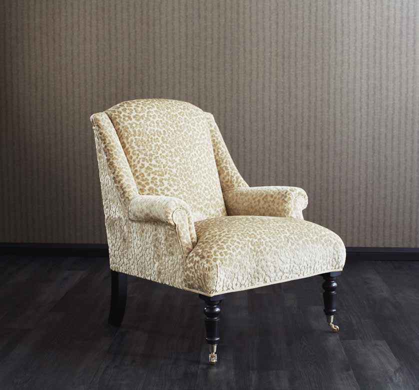 MARLOW The elegant functionality of the Denham but without the deep buttoning, perfect when using a statement design for upholstery.