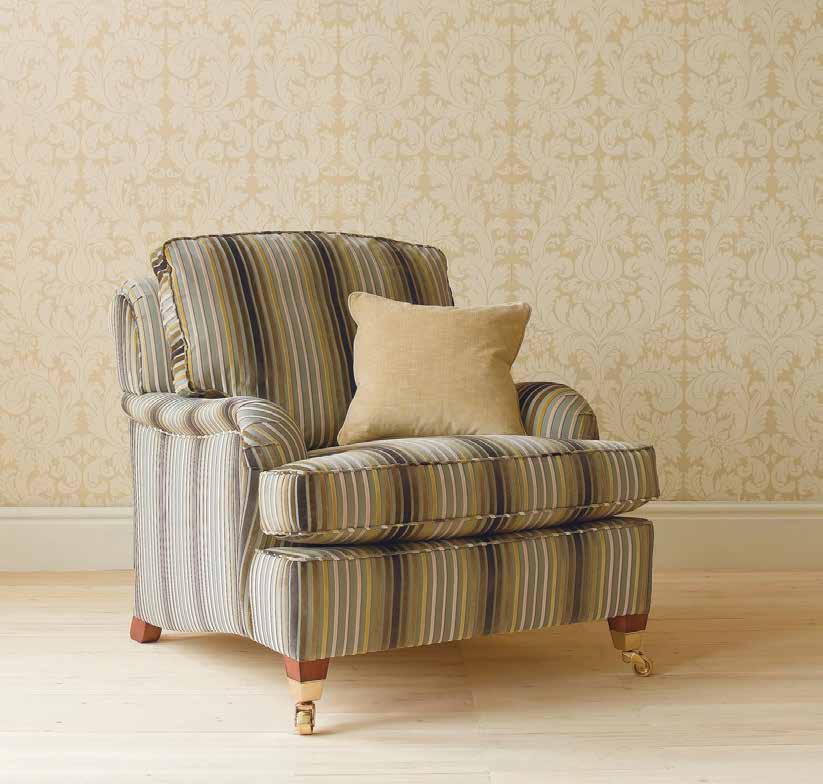 CHELSEA Based on a design from the turn of the 19th Century, the Chelsea features an arm style that is relaxed and comfortable, yet truly classic.