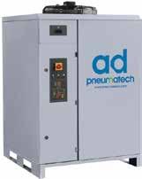 Types of compressed air dryers Refrigeration dryers Refrigeration dryers are used for PDPs between +3 C/37.4 F to +1 C/5 F with the freezing point of water ( C/ 32 F) as the lower limit.
