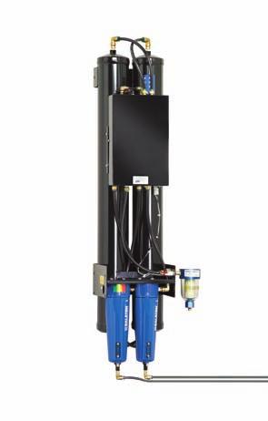 PSA Air Dryer PSA Reduce the dewpoint of compressed air to -100 F (-73 C) Unattended 24 hour operation Lightweight and compact No desiccant to change Balston Air Dryer Applications Pneumatic Tool