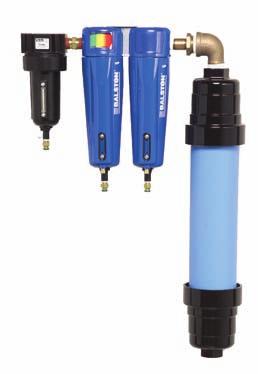 a standard compressed air line to the inlet and connecting the outlet to your application. The unit is ready for trouble-free operation.