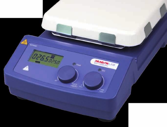 MS7-H550-Pro BlueSpin LCD Digital Magnetic Hotplate Stirrer (Glass ceramic plate) Features of MS7-H550-Pro BlueSpin LCD Digital Magnetic Hotplate
