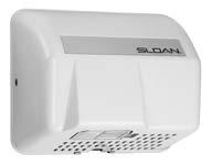0 671254265943 3366012 EHD-302 WHT Optima Hand Dryer White, 208/230 Volt, Surface Mount, Rotating Nozzle 599.80 18.