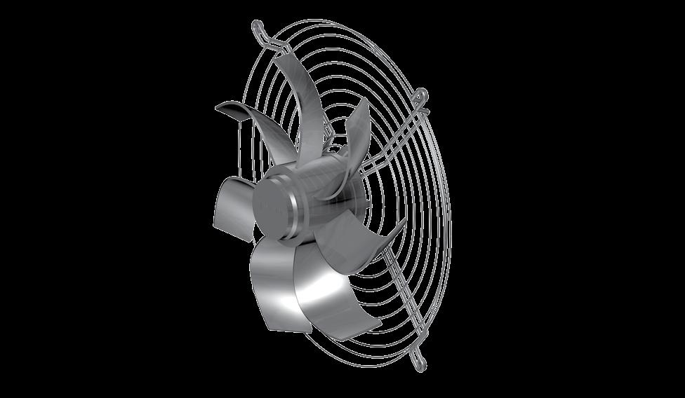 54 Wide-blade fan, EEx Diagonal-blade fan, IP