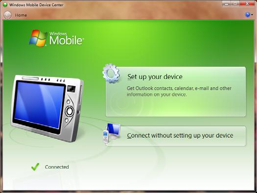 Your computer may categorize it as a camera, phone or portable device. A dialog will automatically pop up that requests to establish a permanent partnership.