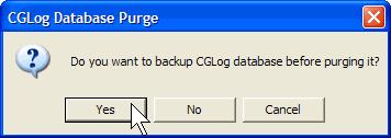 Chapter 16: Database Maintenance Purge Old Log Files If your system has a lot of activity, the database file might become so large that it slows down the system.