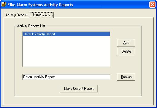 Chapter 17: Reports and Records Report Formats Precise Vision comes programmed with several pre-set report formats that you can use: address activity, date and time activity, panel activity, service
