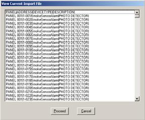 txt file when exported from C-Linx, so no need to fill out any of these boxes shown, simply click on This will