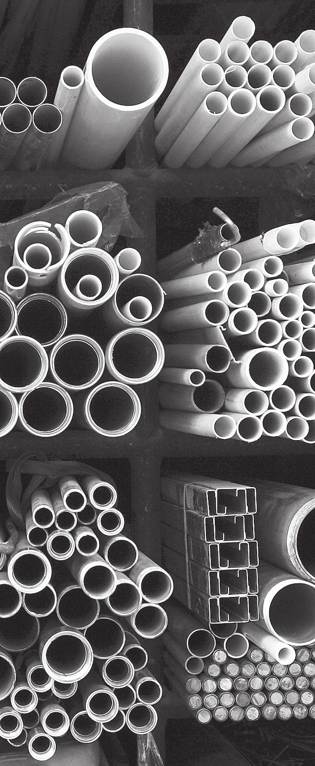 Industrial Piping Copper pipe, hard and soft L,K,M PVC Sch 40, Sch 80 &CPVC Pipe Carbon Steel Black & Galvinized.