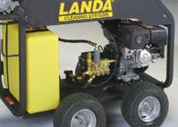LANDA MHC SERIES PAGE 6 HOT WATER PRESSURE WASHER How the MHC is... Easy to Service Feature: Open chassis design allows easy access to engine and pump assembly components.