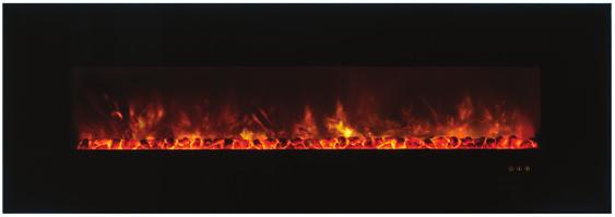 AMBIANCE CLX electric fireplace offers the ultimate combination of versatility and design.
