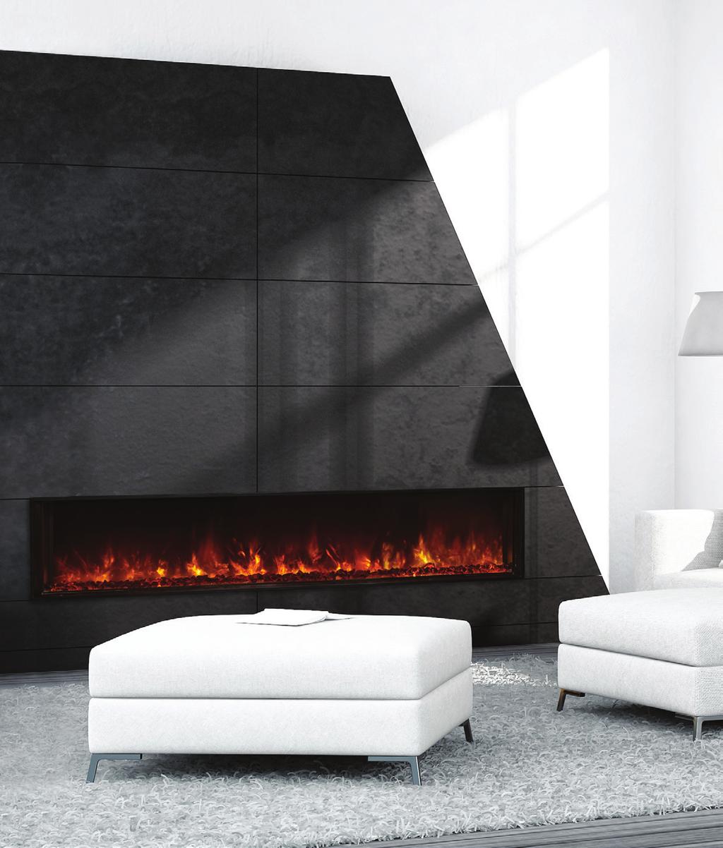LFV1000/400-AU Landscape FullView Built-in flush mount The Landscape FullView built-in electric fireplace is the first of its kind