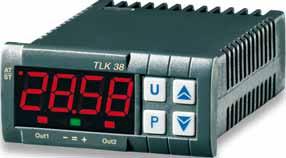 The instrument provides for the storage of 4 Set Points and can have up to 2 outputs : relay type or can drive solid state relays type (SSR).