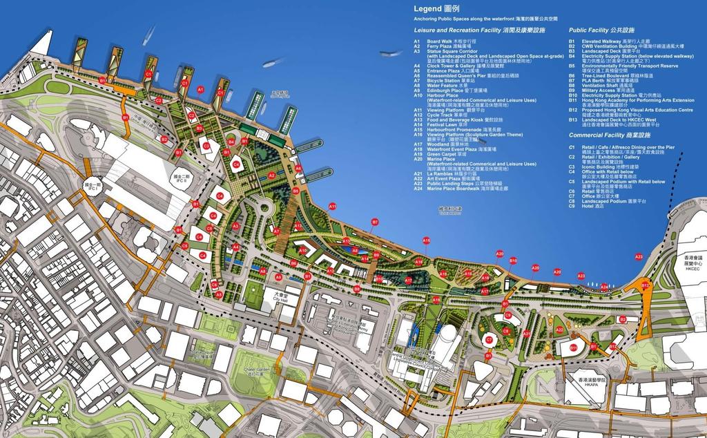Urban Design Study for the New Central Harbourfront Master Layout Plan
