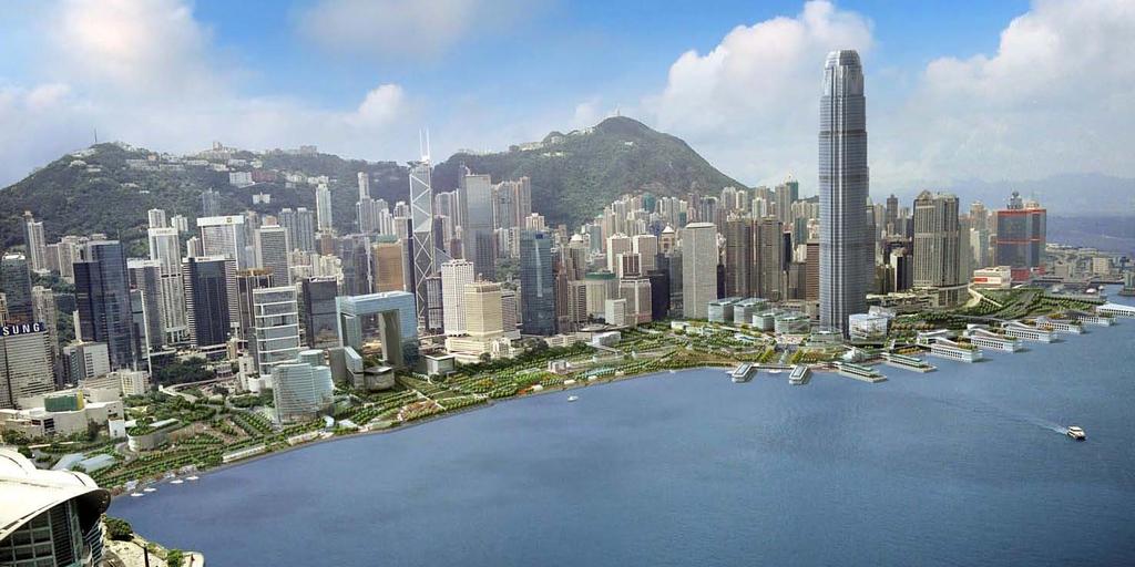 Urban Design Study for the New Central Harbourfront Relevant OZPs to incorporate the land use proposals after completion