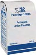 11 Prestige Antiseptic Lotion Cleanser A mild, antimicrobial cleanser with broad spectrum, germ-killing ability. Appropriate for frequent handwashing.
