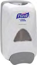 9011-12 35 ct. 12/cs. $65.36 9010-06 175 ct. 6/cs. $67.84 E. PURELL COTTONY SOFT SANITIZING WIPES Clean, sanitize and moisturize hands on the go with PURELL Cottony Soft Sanitizing Wipes.