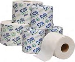 40% post-consumer wastepaper content. RR20C 500 Sheets/Roll, 2-Ply, 4 3 /8'' x 3 3 /4'' 48 Rolls/cs. NOT AVAILABLE D.
