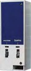 T-45 Tampax Tampon Vendor (45 Tampons), 1/ea. $339.20 Slim Design 35684300 J6-RC Vendor, White Enamel, 1/ea. $236.