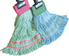 MOPS LOOP-END WET MOPS MOPS MOPPING THE GREEN WAY! Performance, durability and a cleaner, safer, healthier environment. Mops can be environmentally responsible.